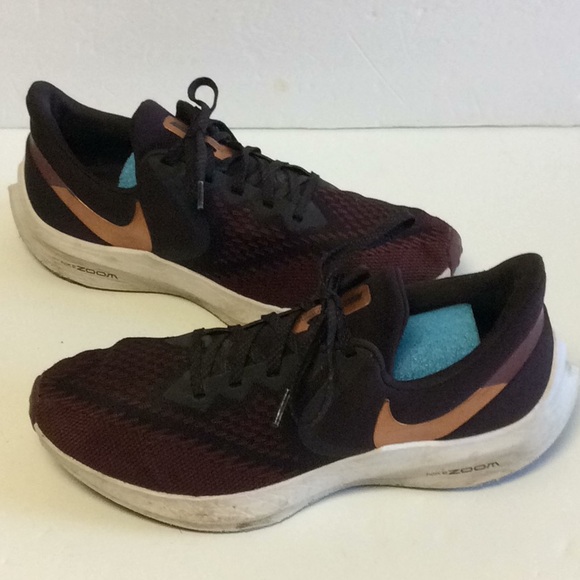 Nike Zoom Winflo Mens Burgundy Athletic Shoe Sz 12 - Picture 2 of 9
